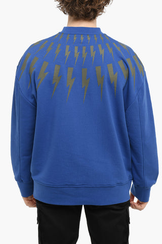 Felpa Girocollo FAIR-ISLE THUND Easy Fit 