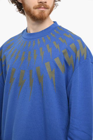 Felpa Girocollo FAIR-ISLE THUND Easy Fit 