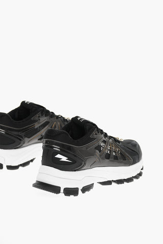 Low-Top Sneakers ACE ELEMENT' S with Pvc and Piercing Details