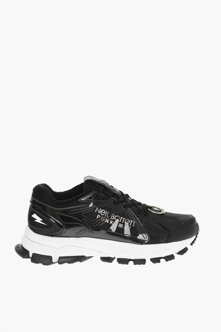 Low-Top Sneakers ACE ELEMENT' S with Pvc and Piercing Details