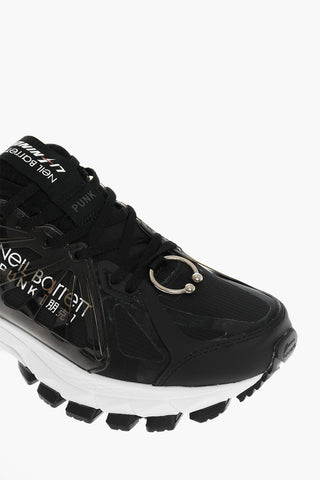 Low-Top Sneakers ACE ELEMENT' S with Pvc and Piercing Details