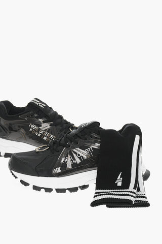 Low-Top Sneakers ACE ELEMENT' S with Pvc and Piercing Details