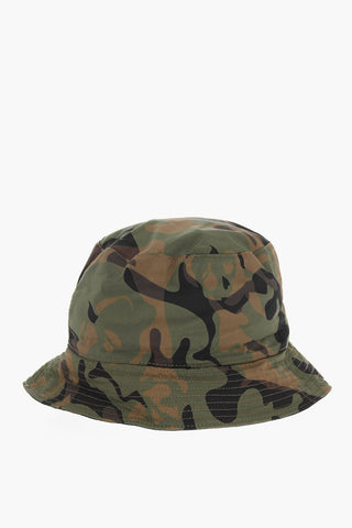 Camouflage-Printed SKULL Bucket Hat