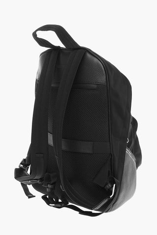 Textured Leather and Nylon THUNDERBOLTS Backpack