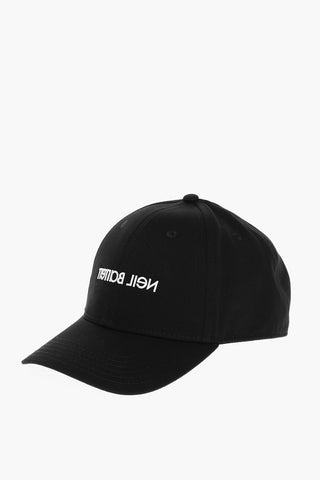 Cotton Cap with Embroidered Logo