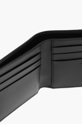 Leather FAIR-ISLE THUNDERBOLT Wallet