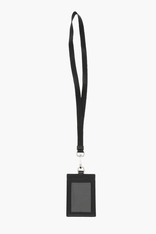 Porta Badge in Pelle con Monogram in Metallo