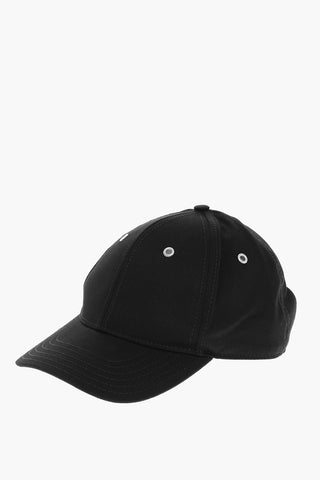Cappello Baseball in Tinta Unita con Logo Ricamato