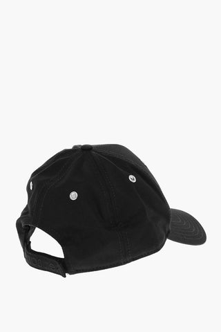 Cappello Baseball in Tinta Unita con Logo Ricamato