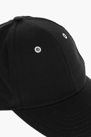 Cappello Baseball in Tinta Unita con Logo Ricamato