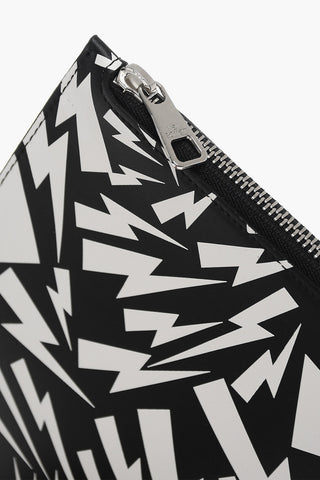 Pouch NEW CHAOTIC BOLT in Pelle con Chiusura Zip