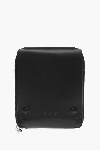 Leather Pouch with Removable Straps