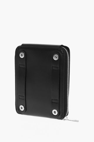 Leather Pouch with Removable Straps
