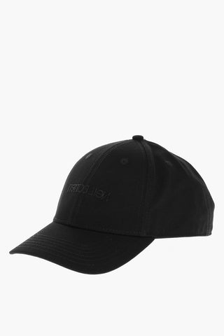 Cappello Baseball in Tinta Unita con Logo Ricamato