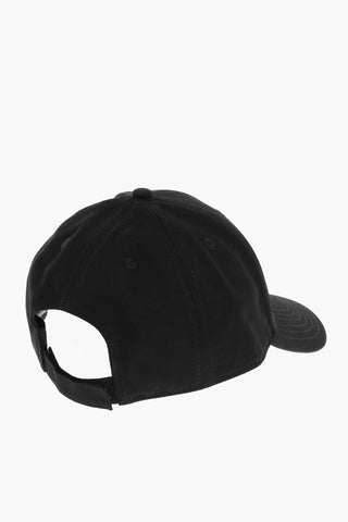 Cappello Baseball in Tinta Unita con Logo Ricamato