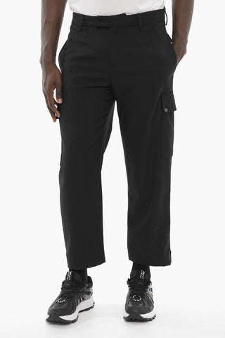 Tech Twill Gabardine Loose Fit Cargo Pants