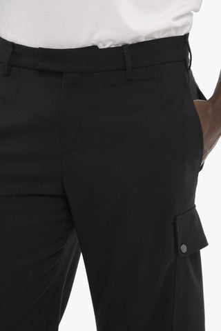 Tech Twill Gabardine Loose Fit Cargo Pants