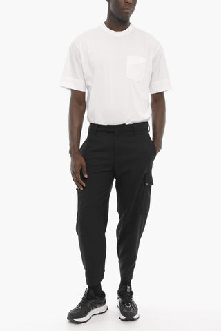 Tech Twill Gabardine Loose Fit Cargo Pants