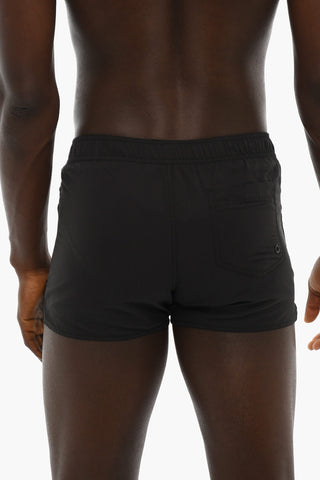 EMPORIO Costume da Bagno Boxer con Banda Logata a Contrasto