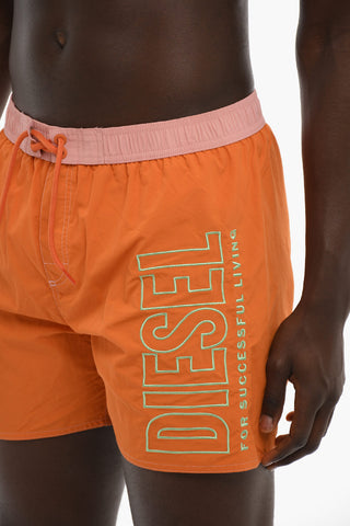 RED TAG Logo Embroidered BMBX-WAVE 2.017 Swim Shorts