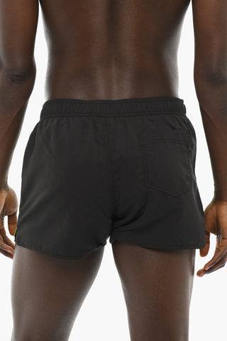 EMPORIO EA7 Swim Shorts with Logoed Side Bands