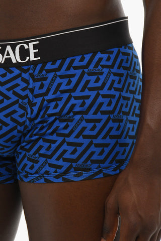 Boxer in Motivo La Greca Bicolore