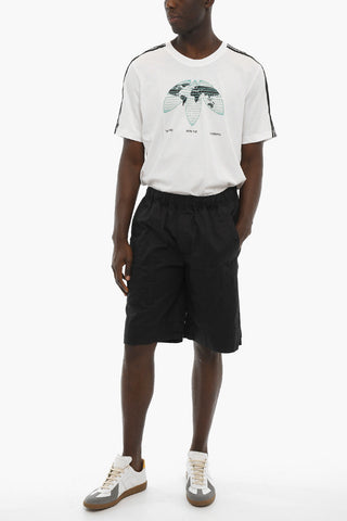 Shorts SAKHA a 3 Tasche con Logo in Rlievo