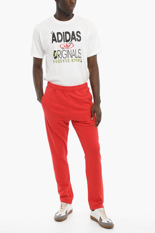 Joggers ACADEMY in Tinta Unita con 2 Tasche e Ricamo Logo