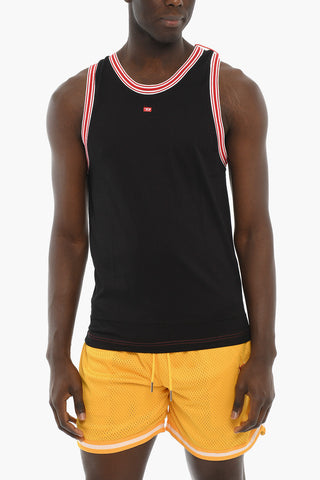 tank top BMWT-LOCOARM with contrasting edges