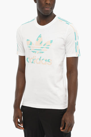 Camouflage Details Crew-Neck T-shirt