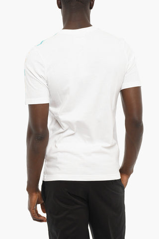Camouflage Details Crew-Neck T-shirt