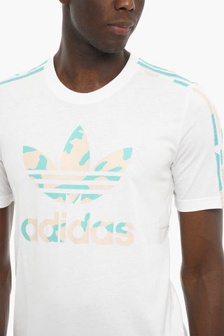 Camouflage Details Crew-Neck T-shirt