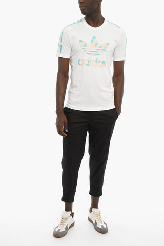 Camouflage Details Crew-Neck T-shirt