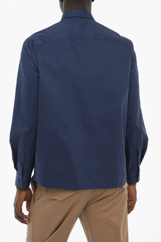 Camicia in Tinta Unita con Taschino
