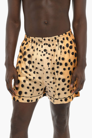 Shorts Pijama in Seta a Fantasia