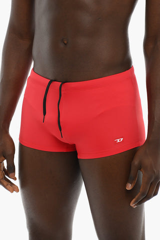 Costume da Bagno Boxer BMBX-HERO in Nylon Stretch a Tinta Unita