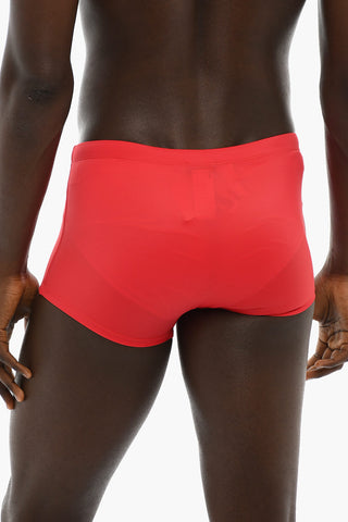 Costume da Bagno Boxer BMBX-HERO in Nylon Stretch a Tinta Unita