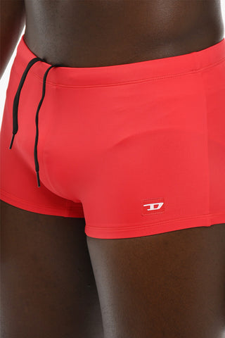 Costume da Bagno Boxer BMBX-HERO in Nylon Stretch a Tinta Unita