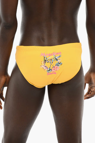 Costume da Bagno Slip in Tinta unita