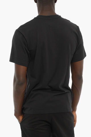 Maxi Frontal Printed FOOTBALL Crew-Neck T-shirt