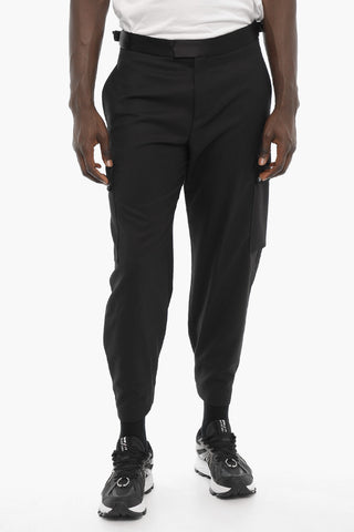 Pantaloni Crago FIREMAN con Dettagli in Satin