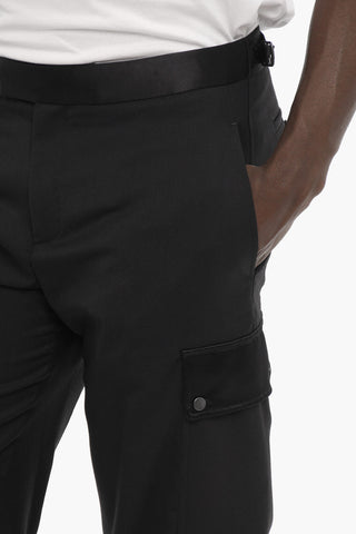 Pantaloni Crago FIREMAN con Dettagli in Satin