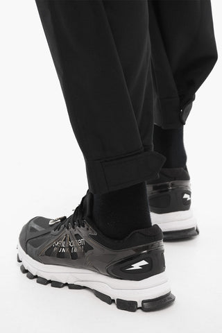 Pantaloni Crago FIREMAN con Dettagli in Satin