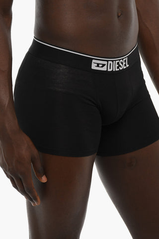 Set 3 Boxer in Cotone Stretch con Banda Elastica Logata