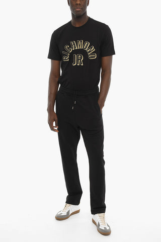 Solid Color ACADEMY 2 Pockets Joggers with Embroidery Logo