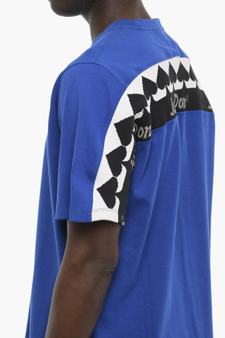 Back Embroidered Crew-neck T-Shirt