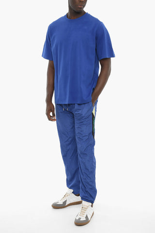 Back Embroidered Crew-neck T-Shirt