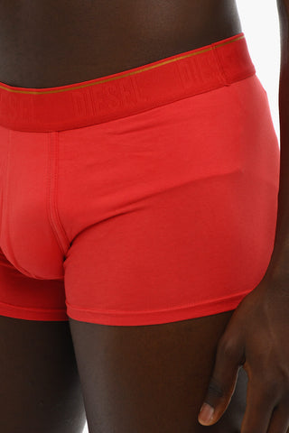 Logoed at the Waist UMBX-DAMIEN 3 Pairs of Boxers Set