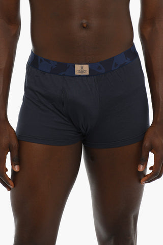 Solid Color Boxer With Logo