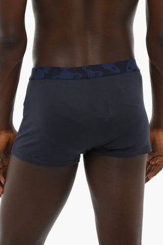 Solid Color Boxer With Logo